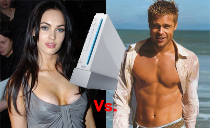 Sex Vs Video Games: Brad Pitt and Megan Fox