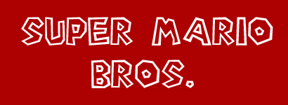 Super Mario Bros Font