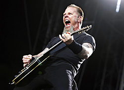Hetfield and Co. confirmed for exclusive
